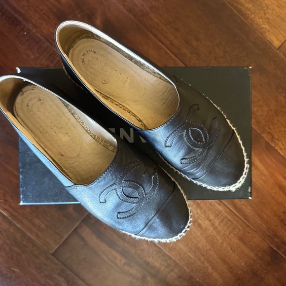 Chanel Espadrilles Black Size 37 - Picture 2 of 10